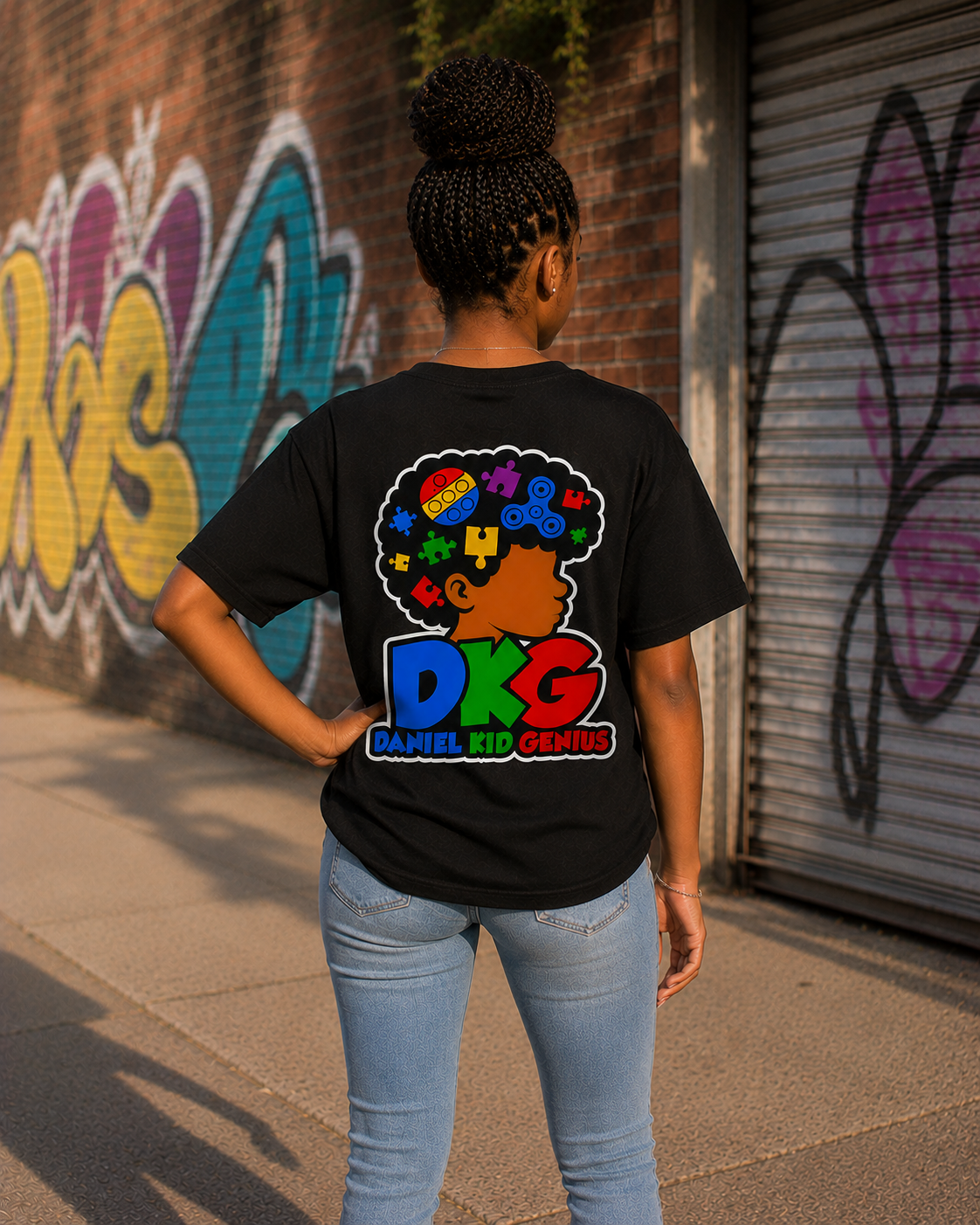 DKG Signature Tee | Black
