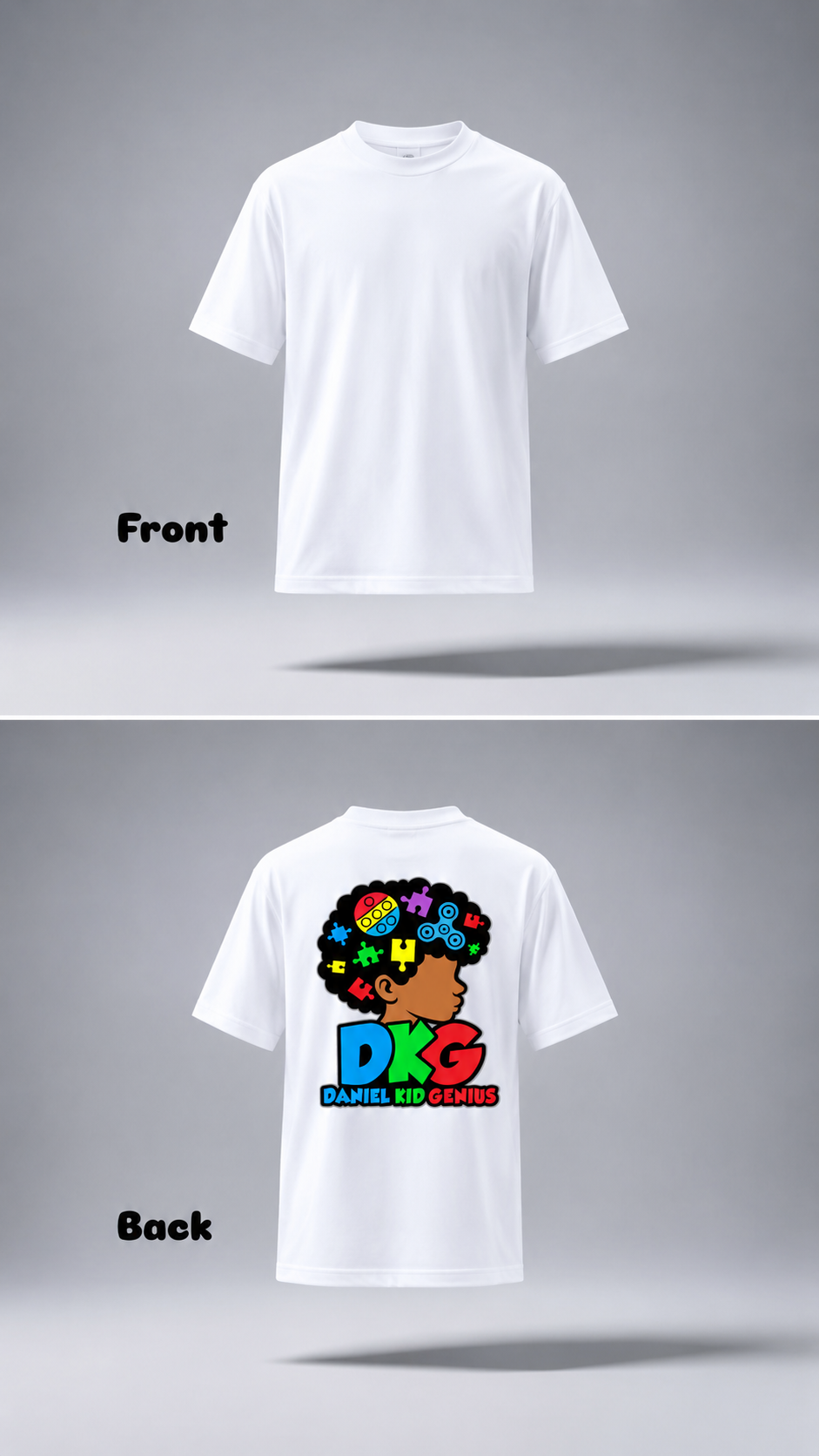 DKG Signature Tee | White