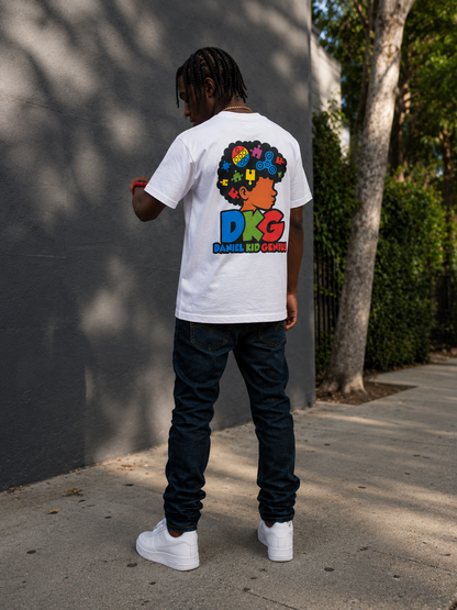 DKG Signature Tee | White