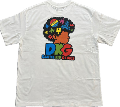 DKG Signature Tee | White