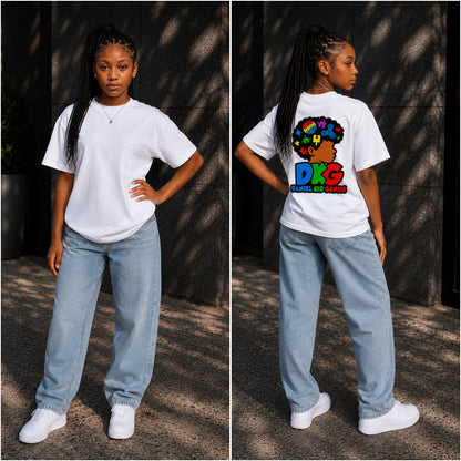 DKG Signature Tee | White